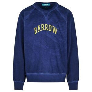 Barrow Navy Cotton Sweatshirt Men